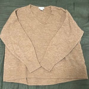 BROWN H&M SWEATER